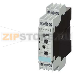 РЕЛЕ КОНТРОЛЯ ТЕМПЕРАТУРЫ ТЕРМОПАРА ТИП K, ПРЕВЫШЕНИЕ 2 ПОРОГОВЫХ ЗНАЧЕНИЯ, ШИРИНА 22, 5 MM 0 ГРАДУСОВ C ДО 600 ГРАДУСОВ C 24-240V AC/DC 1З+1П, РАБОЧИЙ И ОСТАТОЧНЫЙ ТОК ВИНТОВЫЕ КЛЕММЫ Siemens 3RS1121-1DW30 