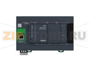 Контроллер логический 24 В, 0.5 А Schneider Electric TM241CE24T 