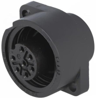 Разъем круглый, от -40 до +90°C, IP67 Hirschmann CA 6 GD