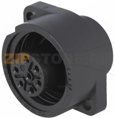 Разъем круглый, от -40 до +90°C, IP67 Hirschmann CA 6 GD 