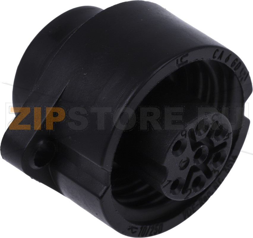 Разъем круглый, от -40 до +90°C, IP67 Hirschmann CA 6 GD 