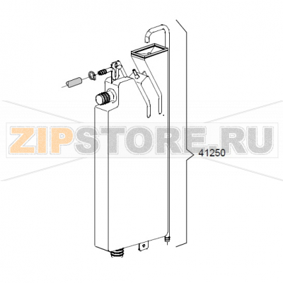 Break tank assembly DIHR LP3 S Plus Break tank assembly DIHR LP3 S PlusЗапчасть на деталировке под номером: 41250Название запчасти на английском языке: Break tank assembly DIHR LP3 S Plus