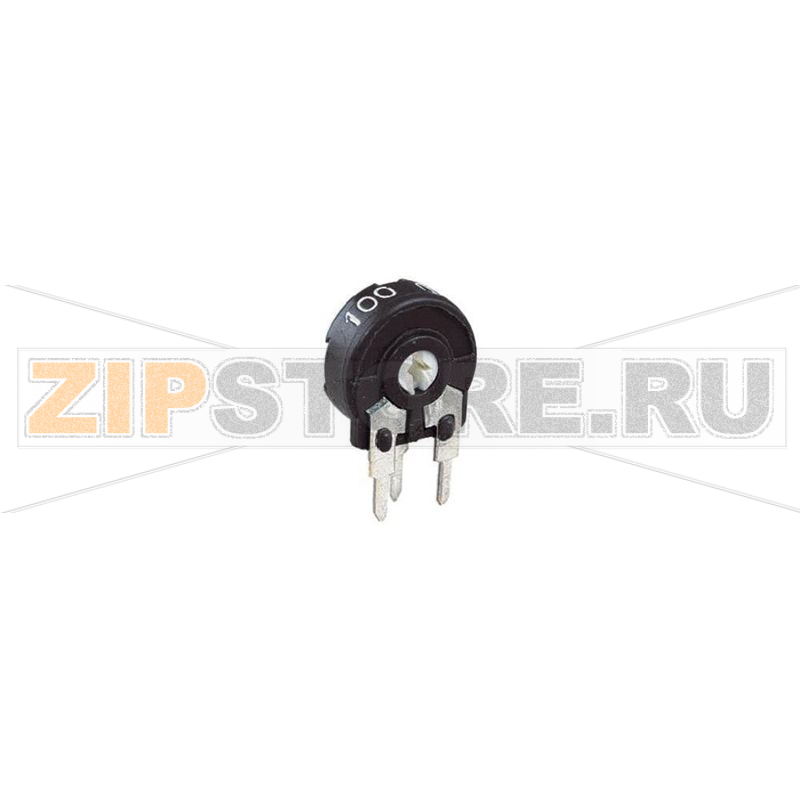 Резистор линейный 0.15 Вт, подстроечный, 100 кОм, 220°-240°, 1 шт Piher PT10LH01-104A2020-PM-S 