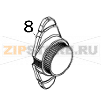 Media fixing tab TSC MX640P Media fixing tab TSC MX640PЗапчасть на деталировке под номером: 8