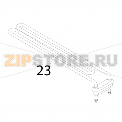 Tank resistor Fagor FI-64 B Tank resistor Fagor FI-64 BЗапчасть на деталировке под номером: 23Название запчасти Fagor на английском языке: Tank resistor FI-64 BПримечание: запчасть рекомендована производителем для постоянного хранения на складах центров сервисного обслуживания.