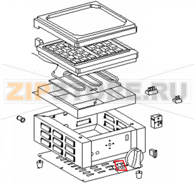 Red pilot light Roller Grill GES 10  Red pilot light Roller Grill GES 10Запчасть на 