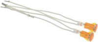 INDICATOR LIGHT ORANGE DOUBLE 250V