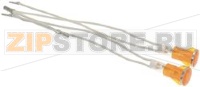 INDICATOR LIGHT ORANGE DOUBLE 250V