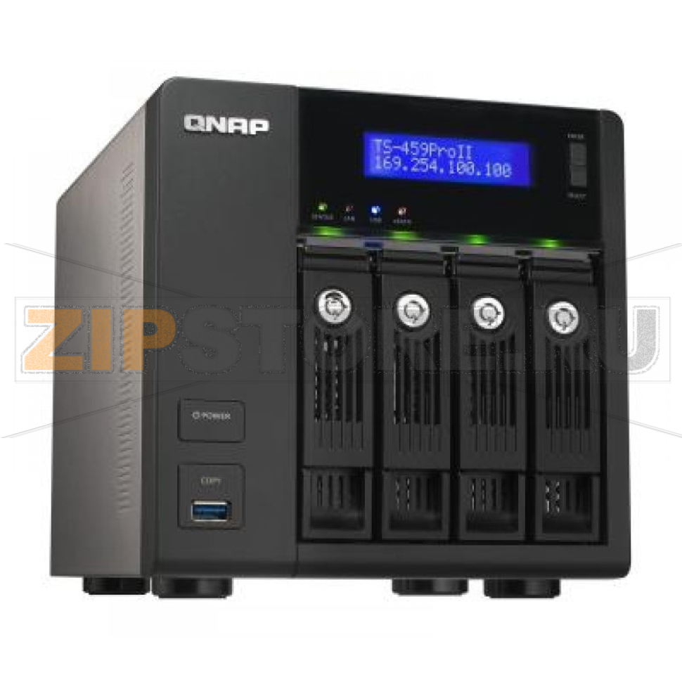 Накопитель сетевой QNAP TS-459-PRO-II 