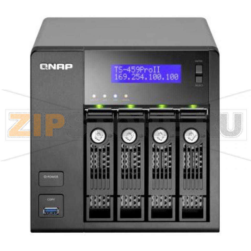 Накопитель сетевой QNAP TS-459-PRO-II 