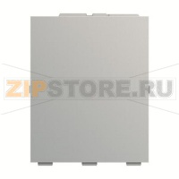 Плата малая для маркировки терморегулятора, SLS/A.0.1-83, серебристый алюминий ABB 2CKA006330A0099