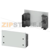 SIVACON, Base, for cabinets with front and rear door, H: 200 mm, W: 400 mm, RAL 7035 Siemens 8MF1240-2CR