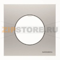 Рамка одноместная, нержавеющая сталь ABB 2CLA867100A4001