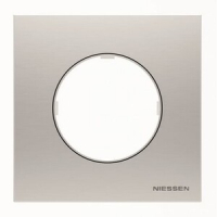 Рамка одноместная, нержавеющая сталь ABB 2CLA867100A4001