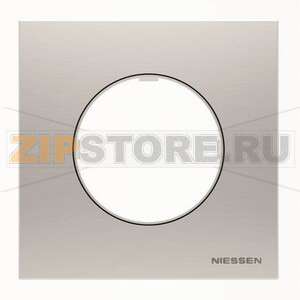 Рамка одноместная, нержавеющая сталь ABB 2CLA867100A4001 