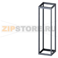 SIVACON, Supporting structure, for standard Empty enclosure, H: 2200 mm, W: 600 mm, T: 600 mm, RAL 7035 Siemens 8MF1266-2GS40