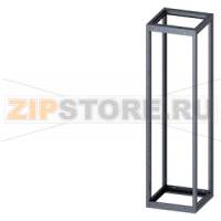 SIVACON, Supporting structure, for standard Empty enclosure, H: 2200 mm, W: 600 mm, T: 600 mm, RAL 7035 Siemens 8MF1266-2GS40