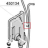 Elastic hose clip D.9,3/8,8 Comenda AC2