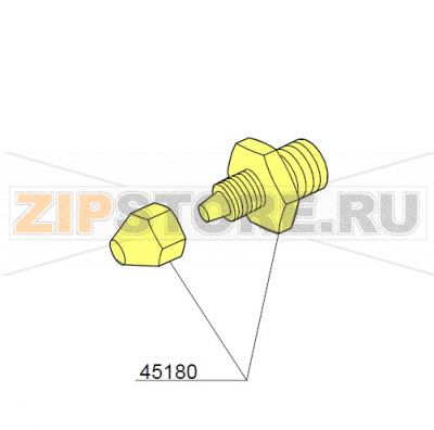 Pipe fitting DIHR GS 50 Pipe fitting DIHR GS 50Запчасть на деталировке под номером: 45180Название запчасти на английском языке: Pipe fitting DIHR GS 50