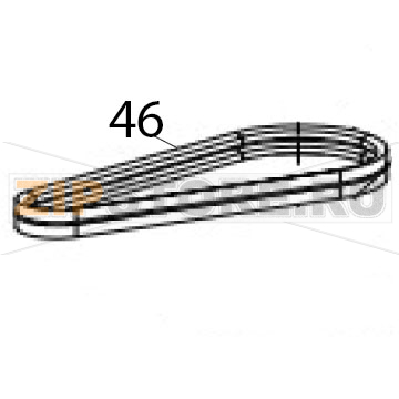 V-belt Hurakan HKN-20SN V-belt Hurakan HKN-20SNЗапчасть на деталировке под номером: 46
