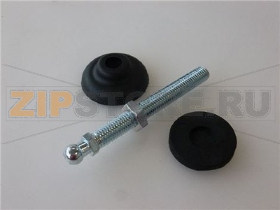 PERNO M12x100 mm CON DADO E BASE ø 50 mm 