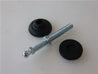 PERNO M12x100 mm CON DADO E BASE ø 50 mm