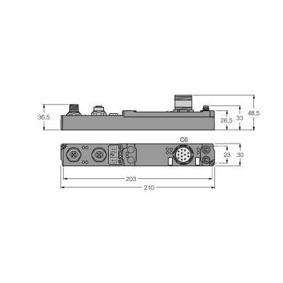 Модуль автономный для PROFIBUS-DP Turck SDPB-10S-1005 