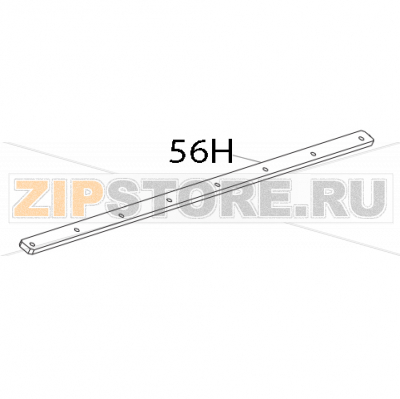 Rounder nylon knife Sigma SPZ 120 Rounder nylon knife Sigma SPZ 120Запчасть на деталировке под номером: 56H