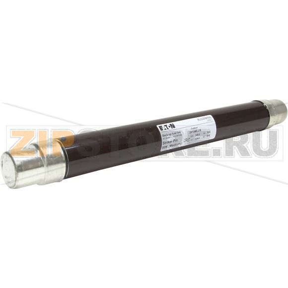 Предохранитель, 16 A, AC 24 kV, 50 кА, 2", 51x442 мм Eaton 24KV 16Amp 2" DIN Resin Seal Fuse 