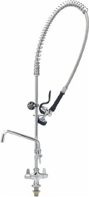 PRE-RINSE UNIT WITH MONOBLOC TAP 