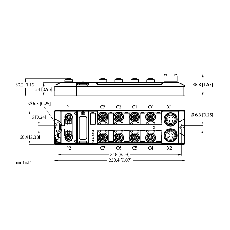 Модуль ввода/вывода для Ethernet Turck TBEN-L4-8IOLA 