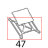 Supporto sacchetto sanitizzante Scotsman AF 206