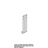 Zinc plated muffle support bracket Unox XVC 304