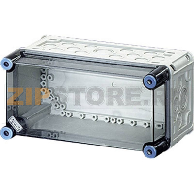 Корпус 275x125x150 мм, PC, светло-серый, 1 шт Hensel Mi-0100 