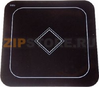 Ceran glass plate 400 x 400 mm***with ma