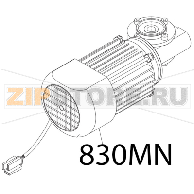 Motore a. gr. 63 4P B14, HP.0.25, 230 Sirman Palladio 350 Automec Motore a. gr. 63 4P B14, HP.0.25, 230 Sirman Palladio 350 AutomecЗапчасть на деталировке под номером: 830MN