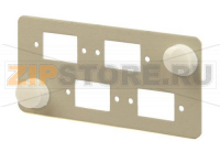 Hyperline FO-FP-4SC Модуль 4xSC, Simplex type, 67х35mm