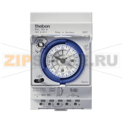 Таймер аналоговый на DIN-рейку, 1 шт Theben 1810011 