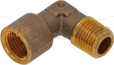 L-SHAPED COUPLING ø 1/4M NPT- 1/4F GAS 