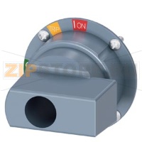 supplementary handle for door mounted rotary operator standard accessory for: 3VA5 125 Siemens 3VA9137-0GC01