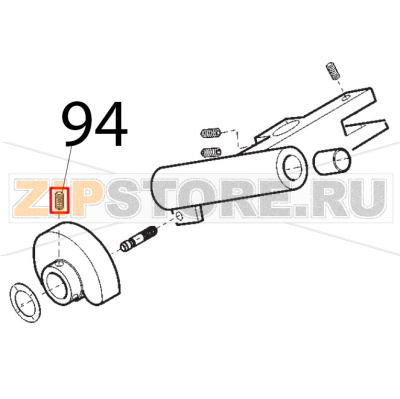 Grano camma Sirman Topaz 250 Grano camma Sirman Topaz 250Запчасть на деталировке под номером: 94