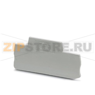 Концевая крышка Phoenix Contact D-STTB 4 Длина: 83,5 мм, Ширина: 2,2 мм, Высота: 47,5 мм, Цвет: cерый.Минимальный заказ: 50 шт.Упаковка: 50 шт.