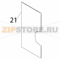 Rear left panel 20/21 Fagor VE-202