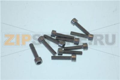KIT 10PCS SCREW M6x25 TCEI ST./STEEL 