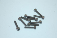 KIT 10PCS SCREW M6x25 TCEI ST./STEEL