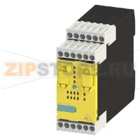 SIRIUS, CENTRAL UNIT 3RK3 ASISAFE BASIC ДЛЯ MODULAR SAFETY SYSTEM 3RK3 1/2F-DI,6DI, 1F-RO,1F-DO, 24V DC MONITORS OF ASI SLAVES, CONTROL OF 8 SAFE OUTPUTS ON AS-I BUS PARAMETERIZABLE VIA SW MSS ES WIDTH 45MM SCREW TERMINAL UP TO CATEGORY 4 (EN954-1) UP TO