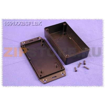 Корпус 113x63x32 мм, материал: пластик, черный, 1 шт Hammond 1591XXBSFLBK 