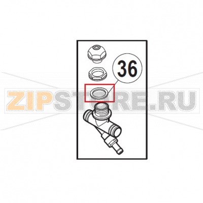Gasket Hobart UXT-10A                                    Gasket Hobart UXT-10AЗапчасть на сборочном чертеже под номером: 36Название запчасти на немецком языке языке: Gasket Hobart UXT-10A