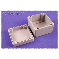 Корпус 120x122x91 мм, материал: полиэстер, серый, 1 шт Hammond 1590ZGRP121
