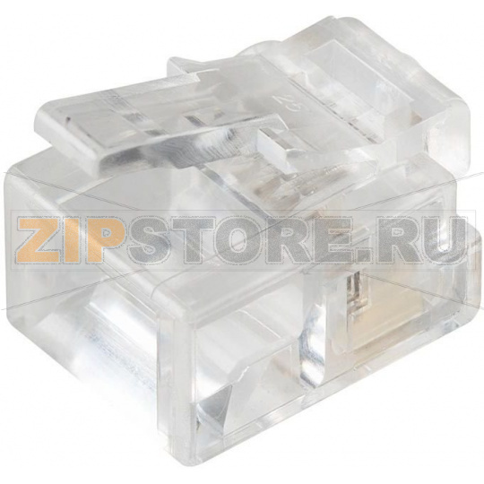разъём RJ12 UTP для кабеля категории 3, конфигурация контактов: 6P4C 